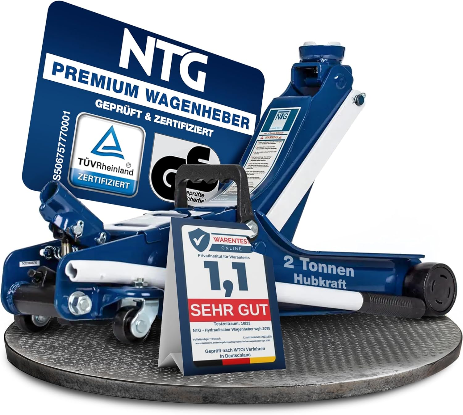 NTG hydraulischer Wagenheber 2T